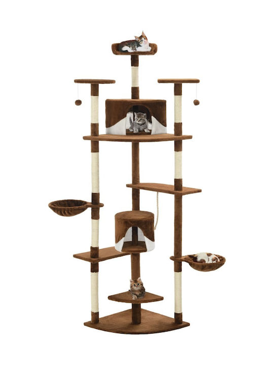 vidaXL Scratching Post Cat Trees Beige 103x77x2...