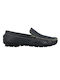 IQ Shoes 23.8 Leder Herren Mokassins in Blau Farbe