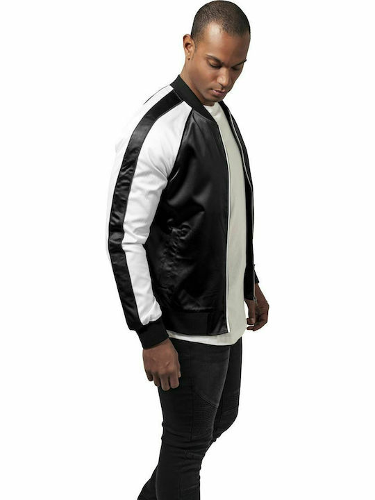 Urban Classics TB1618 Herren Winter Jacke Bomber Black