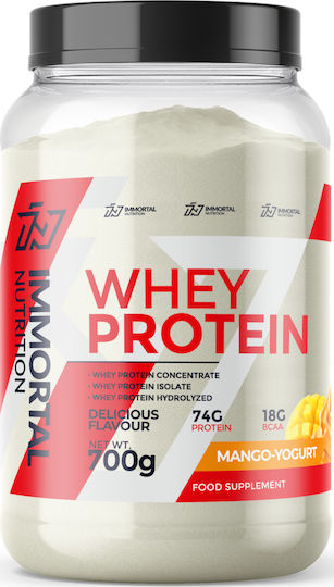 Immortal Nutrition Whey Protein Πρωτεΐνη Ορού Γάλακτος με Γεύση Mango Yogurt 700gr