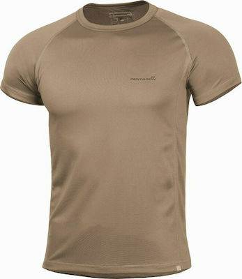 Pentagon Body Shock Activity Shirt Tricou Coyote în culoarea Maro K09003-03