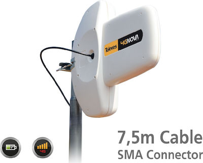 Televes 4GNOVA Εσωτερική/Εξωτερική Κεραία 4G Πανκατευθυντική 7.5dBi με σύνδεση SMA