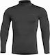 Pentagon Pindos 1/2 Zip Herren Thermo Langarmshirt Schwarz