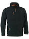 Herock Ilias Fleece Work Cardigan Black 0171134