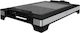 Cecotec Tasty & Grill 2000 Inox Mixstone Tabletop Electric Grill Smooth and Ribbed Plate 2000W with Adjustable Thermostat 37.5cmx24.5cmcm