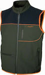 Benisport Fleece Hunting Vest Softshell Κυνηγίου Πράσινο Khaki