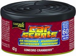 California Scents Αρωματική Κονσέρβα Κονσόλας/Ταμπλό Αυτοκινήτου Car Scents Concord Cranberry 42gr California Scents Αρωματική Κονσέρβα Κονσόλας/Ταμπλό Αυτοκινήτου Car Scents Concord Cranberry 42gr