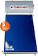 Thermic TS GL 120 Liter Glass Tank Solar Water Heater with Triple Heating Sources and 2m² Solar Collector