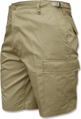 Mil-Tec Bdu Βερμούδα Military Shorts Khaki in Beige Color 11401004