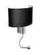 Fos me Modern Leuchte Wand mit Fassung E27 Silber 90cm