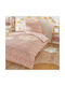 La Redoute Interieurs Bettlaken Einzeln Angepasst Baumwolle Fraise Rosa 90x190cm