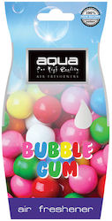 Aqua Car Air Freshener Tab Pendand The Naturals Bubble Gum 00-0