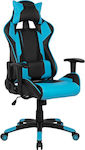 Freebox FB91072.08 Καρέκλα Gaming Δερματίνης Black/Light Blue