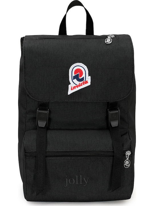 Invicta Backpack 15lt Μαύρο Invicta Backpack 15lt Μαύρο