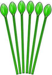 Cuisine Elegance Spoon Party Green 6pcs