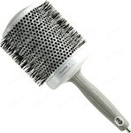 Olivia Garden Ceramic+ Ion Thermal Brush Hair for Straightening White 80mm