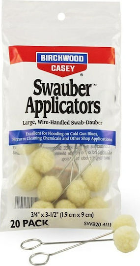 Birchwood Casey Swauber Applicators Αξεσουάρ για Καθαρισμό Όπλου