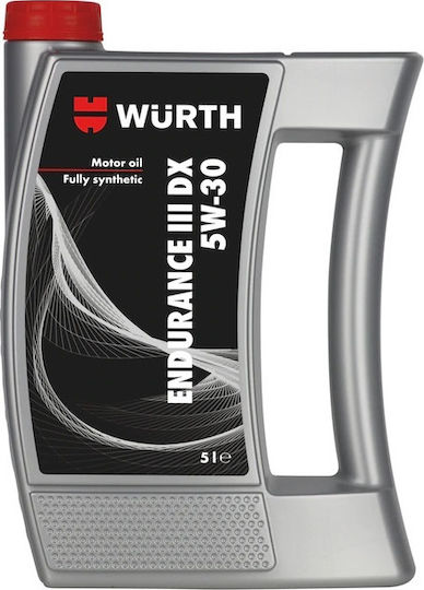 Wurth Endurance III DX Συνθετικό Λάδι Αυτοκινήτου 5W-30 5lt