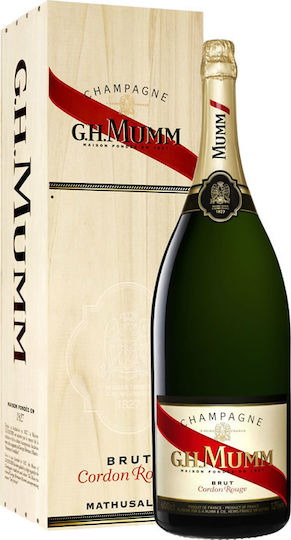 Mumm Σαμπάνια Cordon Rouge Brut Ξηρή Λευκή 6000ml σε Κουτί