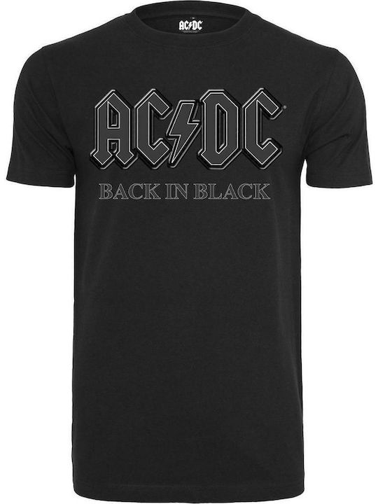 Merchcode AC/DC Back In Black T-Shirt Black