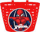 Seven Disney Spiderman Bicycle Basket Red 93-9231