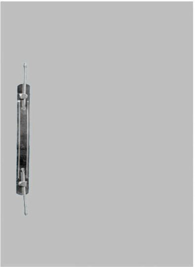 Uni Pap Clipboard with Spring for Paper A4 Gray 1pcs