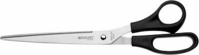 Westcott Schere für Handwerksarbeiten 25cm mit Rostfreier Stahl Klinge Schwarz