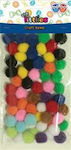 The Littlies Craft Pom Pom Set of 60pcs