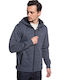 Quiksilver Kurow Sherpa Men's Cardigan with Zipper Gray