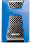 Adata HD650 USB 3.0 Εξωτερικός HDD 2TB 2.5" Μπλε