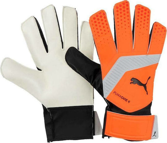 PUMA One Grip 4 Adults Goalkeeper Gloves Orange
