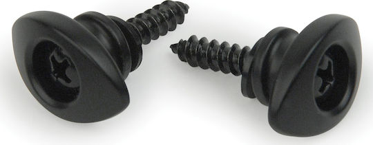 Planet Waves Elliptical End-Pins Strap Lock Μαύρο