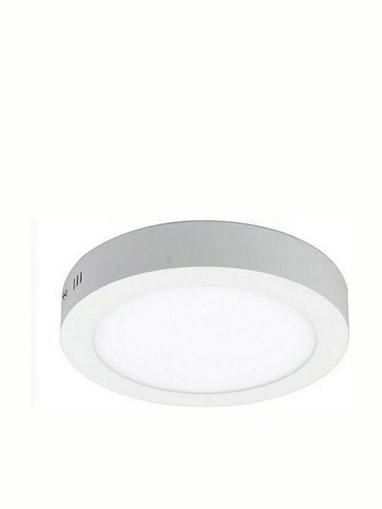 Atman Rotund În aer liber Panou LED Putere 24W cu Alb Natural Lumini 30x30cm.