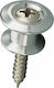 Dunlop 7100si Strap Button Silver