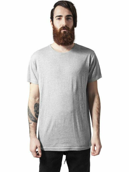 Urban Classics TB1228 Men's Short Sleeve T-shirt Gray