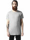 Urban Classics TB1228 Men's Short Sleeve T-shirt Gray