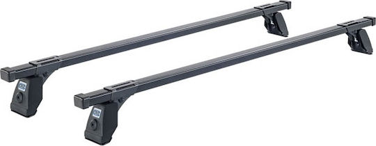 Auto Gs Metallic Car Roof Bars for Suzuki Grand Vitara 5D Set with Roof Rack Legs Black