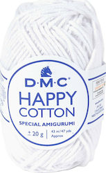 DMC Happy Cotton 392 762 Λευκό