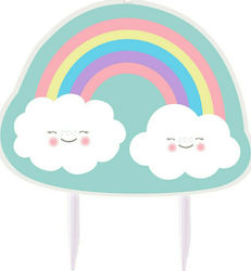 Amscan Κερί Rainbow & Cloud