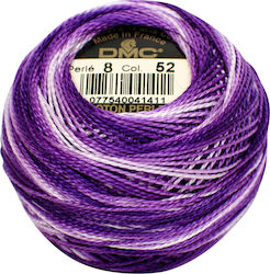 DMC Ață Broderie Cotton Perle No8 Bumbac Purple...