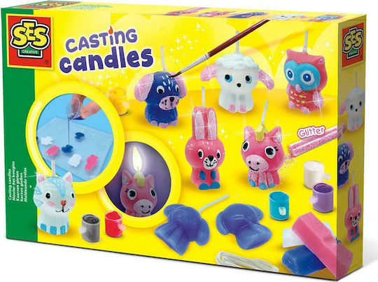 Ses Creative Hobby Planet Casting Candles Εργαστήριο για 5-12 Ετών