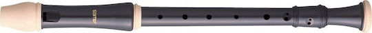 Aulos Alto Plastic Recorder 209B F-Alto Robin Baroque Brown