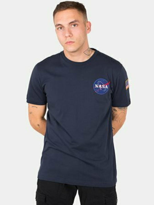 Alpha Industries Space Shuttle T-shirt Navy Μπλε
