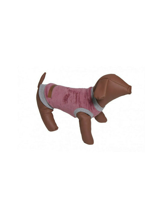 Woofmoda Woof No4 Μπλούζα Fleece Σκύλου σε Ροζ χρώμα 31x41x38cm