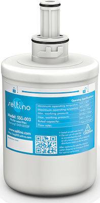 Seltino SSG-003 Activated Carbon Internal Replacement Water Filter for Samsung Refrigerator