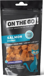 Pet Interest On the Go Cat Λιχουδιές Σολομός για Ενήλικες Γάτες 25gr