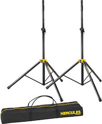 Hercules SS200BB PA Speaker Tripods height 128-205cm in Black Color