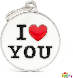 My Family I Love You Ταυτότητα Σκύλου Κυκλική Λ...