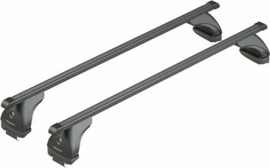 Nordrive Μπάρες Οροφής Μεταλλικές για Kia Venga 02-10 (Σετ με πόδια και κλειδαριά)