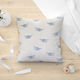 Lino Home Διακοσμητική Μαξιλαροθήκη Paper Boat από 100% Βαμβάκι 601 Blue 45x45εκ.